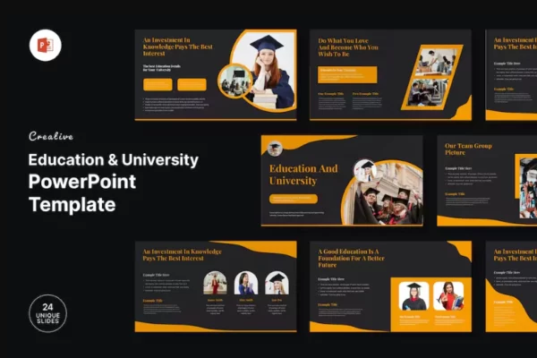 Education & University PowerPoint Presentation Template