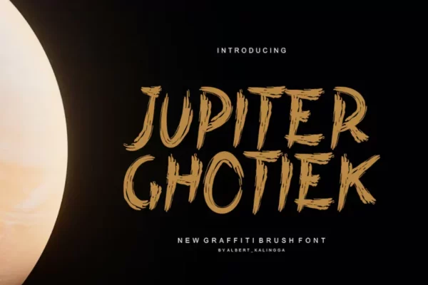 Jupiter Ghotiek Font Free Download